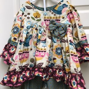 Jelly the Pug girl’s coordinating top & bottom